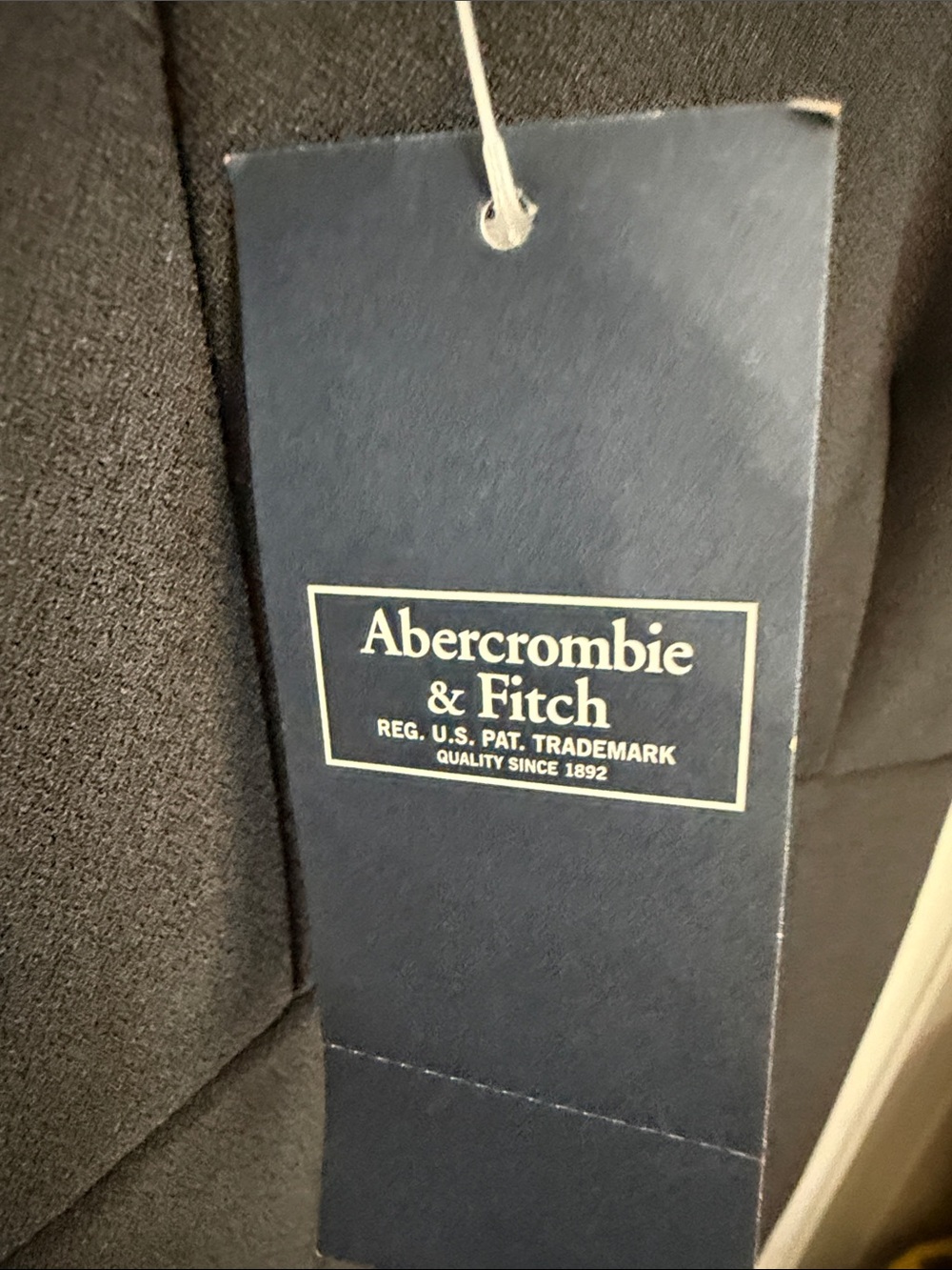 Abercrombie & Fitch Women Midi Dress S Black V-Neck Sleeveless Midi Side Slit - Picture 2 of 11